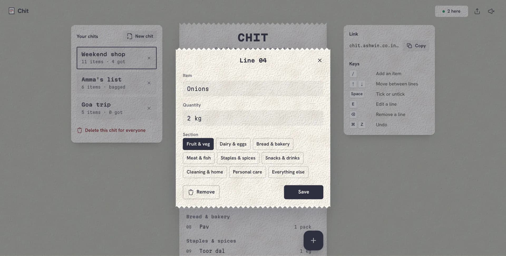 Chit screenshot 4