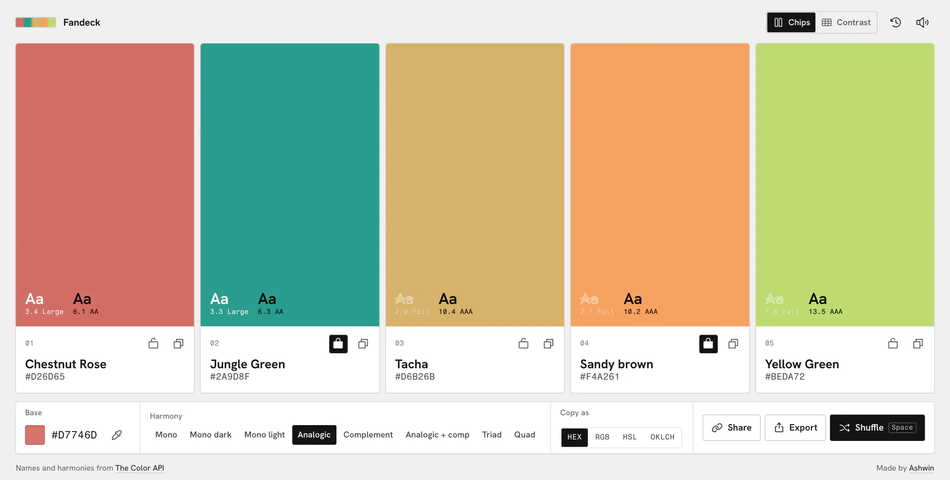 Fandeck screenshot 3
